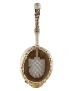 Totenkopf Toiletten Bürstenhalter Mit Bürste -Cosly Verkaufsgeschäft totenschaedel toiletten buerstenhalter gothic deko totenkopf klobuerstenhalter 39761 02