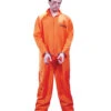 US Gefangener Kostüm -Cosly Verkaufsgeschäft us gefangener kostuem orange us straefling verkleidung jailhouse costume prisoner costume 10246