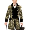 Venezianischer Gardefrack Schwarz-gold -Cosly Verkaufsgeschäft venezianischer piratenfrack gold schwarz parade coat gold black bild1 27154