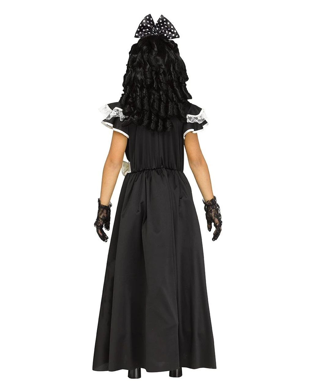 Viktorianische Todespuppe Kinder Kostüm 4 Viktorianische Todespuppe Kinder Kostüm – Bild 2