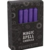 Violette "Wohlstand" Hexenkerzen 12 St. -Cosly Verkaufsgeschäft violette wohlstand zauberkerzen purple prosperity spell candles gothic deko 50675 01