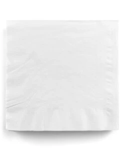 Weiße Einwegservietten 20 St.