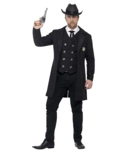 Black Sheriff Plus Size Kostüm