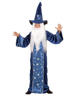 Fantasy Zauberer Kinderkostüm -Cosly Verkaufsgeschäft zauberer kinderkostuem magier kostuem wizard child costume maerchenkostuem 36578 02