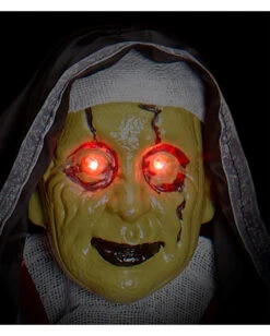 Untote Nonne Mit Blinkenden Augen 137cm -Cosly Verkaufsgeschäft zombie nonne mit blinkenden augen zombie nun with blinking eyes halloween haengefigur halloween deko 51742 03