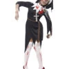 Zombie Klosterfrau Kostüm -Cosly Verkaufsgeschäft zombie nonnen kostuem klosterfrau verkleidung halloween ordensschwester zombie kostuem zombie sister costume 20985