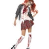 Zombie Schoolgirl Kostüm -Cosly Verkaufsgeschäft zombie schulmaedchen kostuem high school halloween verkleidung schuluniform horror kostuem 20981